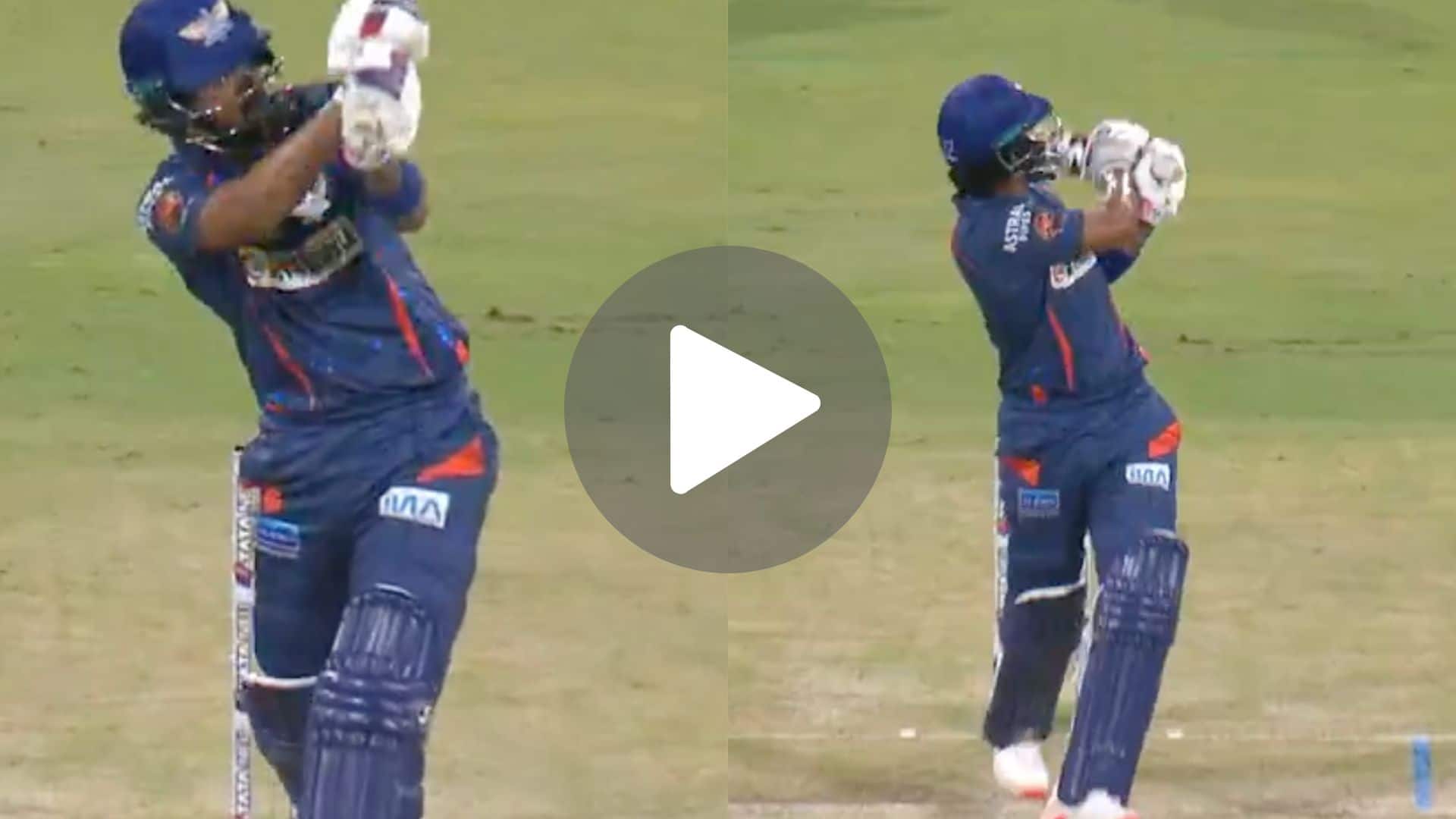 [Watch] KL Rahul Mauls Avesh Khan For 2 Huge Maximums During His Blistering Knock